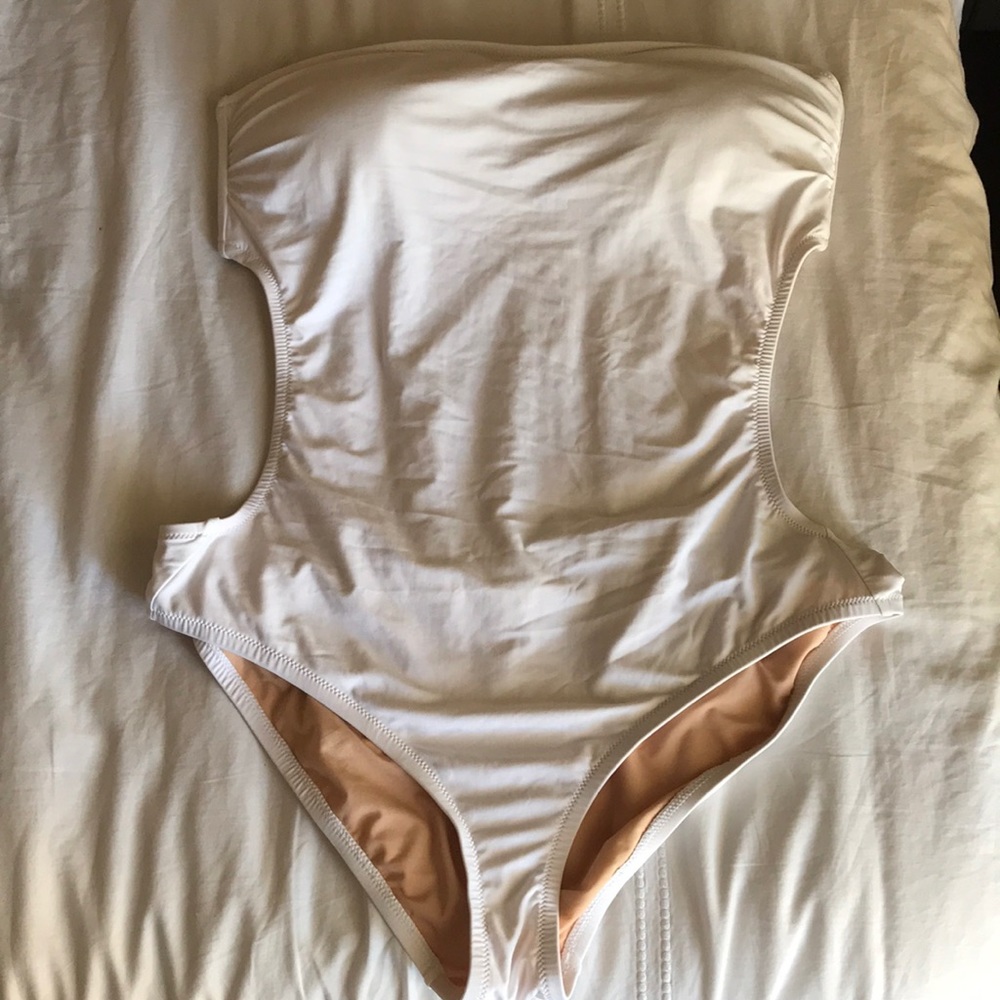 White J. Crew swimsuit